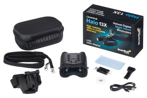 Cyfrowa lornetka noktowizyjna Levenhuk Halo 13X Helmet Cyfrowa lornetka noktowizyjna Levenhuk Halo 13X Helmet