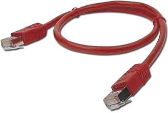 GEMBIRD Patchcord Cat.5e 3m RJ45 Osłonka zalewana Czerwony 3 Patchcord GEMBIRD Patchcord Cat.5e 3m RJ45 Osłonka zalewana Czerwony 3 Patchcord