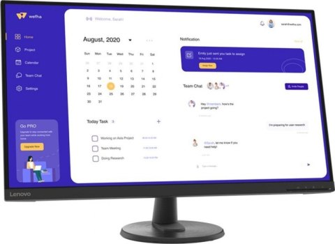 Monitor LENOVO 63DAGAT2EU (31.5" /VA /60Hz /3840 × 2160 /Czarny) Monitor LENOVO 63DAGAT2EU (31.5" /VA /60Hz /3840 × 2160 /Czarny)