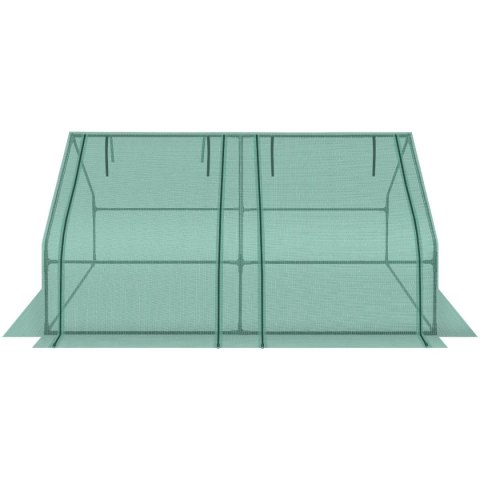 SZKLARNIA TUNEL OGRODOWY MINI ZIELONY DO SAŁATY 180x90x90CM SZKLARNIA TUNEL OGRODOWY MINI ZIELONY DO SAŁATY 180x90x90CM