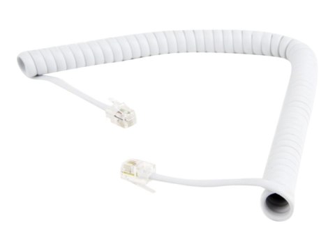 GEMBIRD TC4P4CS-2M-W 2 Kabel telefoniczny GEMBIRD TC4P4CS-2M-W 2 Kabel telefoniczny