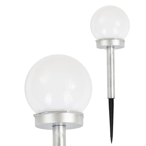 LAMPA SOLARNA KULA MLECZNA 10x35CM LAMPA SOLARNA KULA MLECZNA 10x35CM