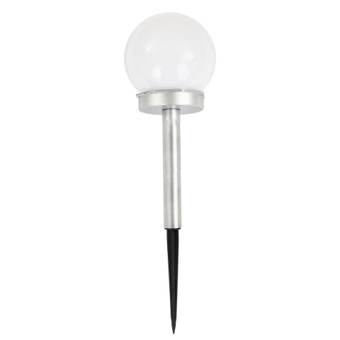 LAMPA SOLARNA KULA MLECZNA 10x35CM LAMPA SOLARNA KULA MLECZNA 10x35CM