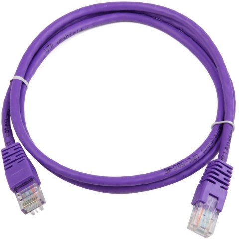 GEMBIRD Patchcord Cat.6 0.5 m Fioletowy 0.5 Patchcord GEMBIRD Patchcord Cat.6 0.5 m Fioletowy 0.5 Patchcord