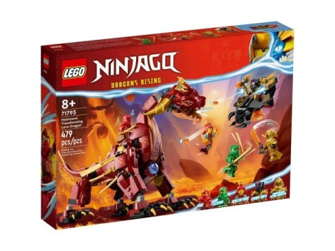 LEGO 71793 Ninjago - Lawowy smok zmieniający się w falę ognia LEGO 71793 Ninjago - Lawowy smok zmieniający się w falę ognia