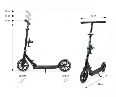 Milly Mally Scooter Ultimate Black Milly Mally Scooter Ultimate Black