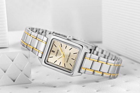 Zegarek Damski Casio LTP-V007SG-9EUDF + BOX CASIO Zegarek Damski Casio LTP-V007SG-9EUDF + BOX CASIO