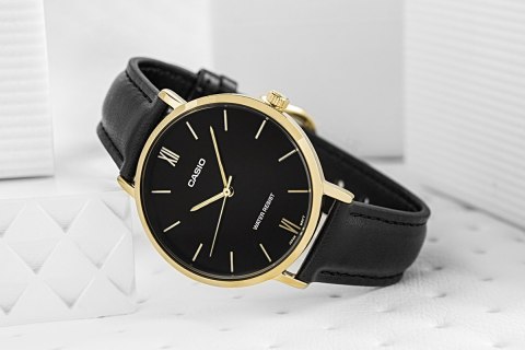Zegarek Damski Casio LTP-VT01GL-1BUDF + BOX CASIO Zegarek Damski Casio LTP-VT01GL-1BUDF + BOX CASIO