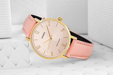 Zegarek Damski Casio LTP-VT01GL-4BUDF + BOX CASIO Zegarek Damski Casio LTP-VT01GL-4BUDF + BOX CASIO