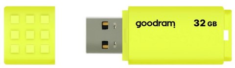 Pendrive GOODRAM UME2 (32 GB /USB 2.0 /Żółty ) Pendrive GOODRAM UME2 (32 GB /USB 2.0 /Żółty )