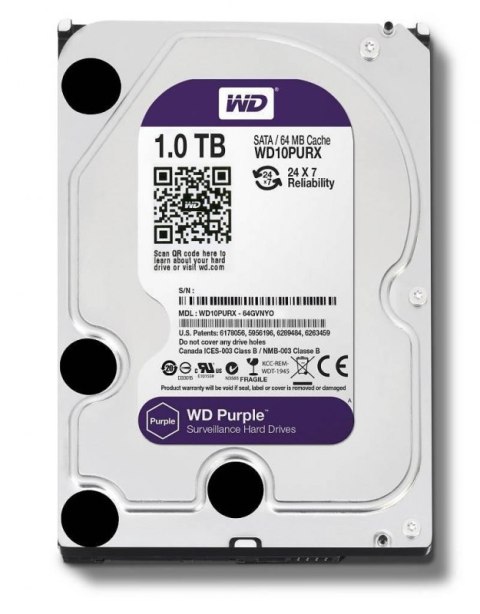 WD Purple 1 TB WD10PURZ (1TB /3.5" /5400RPM ) WD Purple 1 TB WD10PURZ (1TB /3.5" /5400RPM )