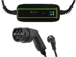 Ładowarka samochodowa GREEN CELL Type 2 Czarny EV16