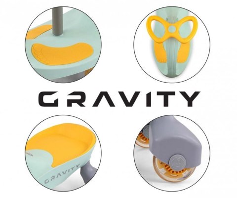 Milly Mally Jeździk Grawitacyjny Gravity Lime Yellow Milly Mally Jeździk Grawitacyjny Gravity Lime Yellow