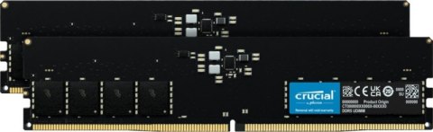 Pamięć CRUCIAL (DIMM/DDR5/32 GB/5600MHz/46 CLCL/DUAL) Pamięć CRUCIAL (DIMM/DDR5/32 GB/5600MHz/46 CLCL/DUAL)