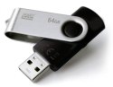 Pendrive GOODRAM Twister 64 GB USB 2.0 Czarny (64 GB /USB 2.0 /Czarny )