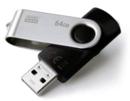 Pendrive GOODRAM Twister 64 GB USB 2.0 Czarny (64 GB /USB 2.0 /Czarny )