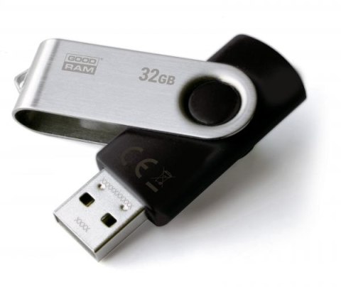 Pendrive GOODRAM UTS2 32 GB (32 GB /USB 2.0 /Czarno-srebrny ) Pendrive GOODRAM UTS2 32 GB (32 GB /USB 2.0 /Czarno-srebrny )
