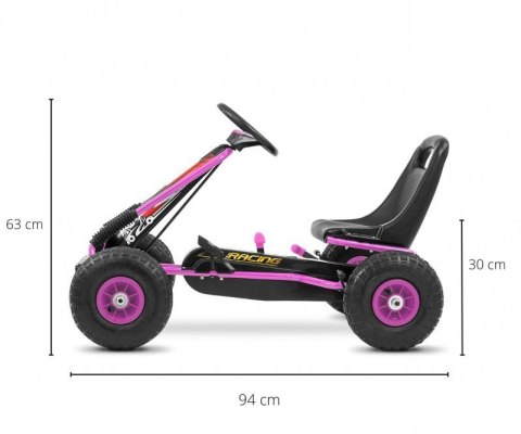 Gokart na pedały Thor Pink Gokart na pedały Thor Pink