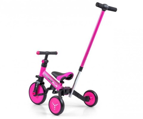 Milly Mally Rowerek 4w1 Optimus Plus Pink Milly Mally Rowerek 4w1 Optimus Plus Pink