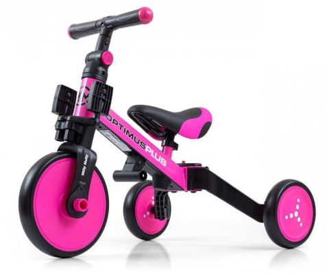 Milly Mally Rowerek 4w1 Optimus Plus Pink Milly Mally Rowerek 4w1 Optimus Plus Pink