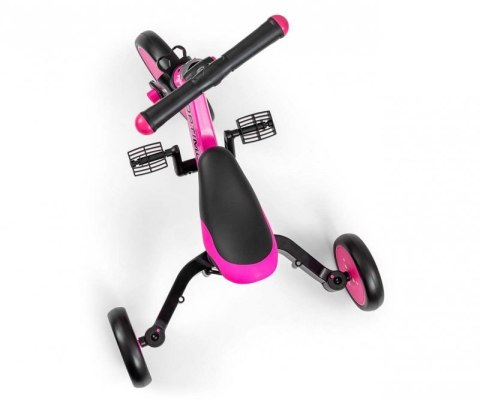 Milly Mally Rowerek 4w1 Optimus Plus Pink Milly Mally Rowerek 4w1 Optimus Plus Pink