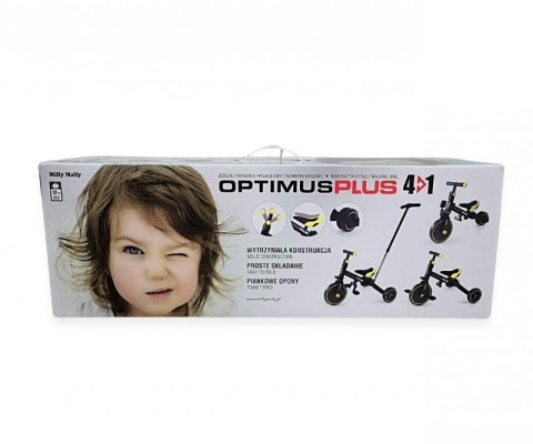 Milly Mally Rowerek 4w1 Optimus Plus Pink Milly Mally Rowerek 4w1 Optimus Plus Pink