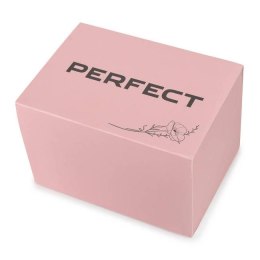 Pudełko Perfect na zegarek - róż pudrowy PERFECT
