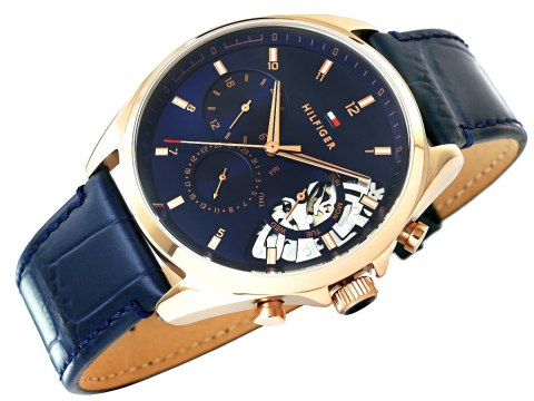 Zegarek Męski Tommy Hilfiger Baker 1710451 + BOX Tommy Hilfiger Zegarek Męski Tommy Hilfiger Baker 1710451 + BOX Tommy Hilfiger