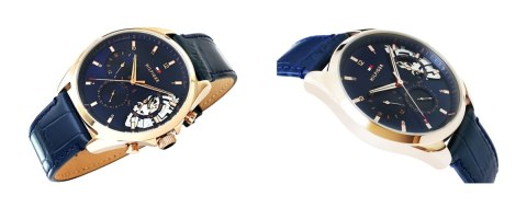 Zegarek Męski Tommy Hilfiger Baker 1710451 + BOX Tommy Hilfiger Zegarek Męski Tommy Hilfiger Baker 1710451 + BOX Tommy Hilfiger