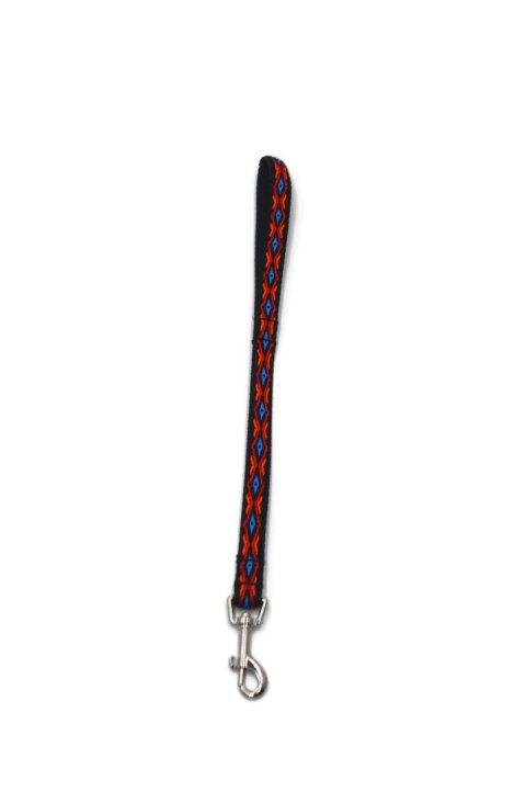 A-484 Pejcz dla psa, taśma podwójna Romb 20mm/50cm A-484 Pejcz dla psa, taśma podwójna Romb 20mm/50cm