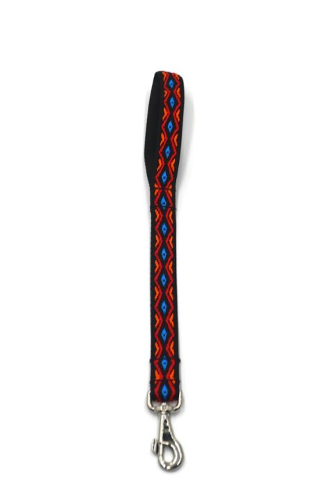 A-486 Pejcz dla psa, taśma podwójna Romb 30mm/50cm A-486 Pejcz dla psa, taśma podwójna Romb 30mm/50cm