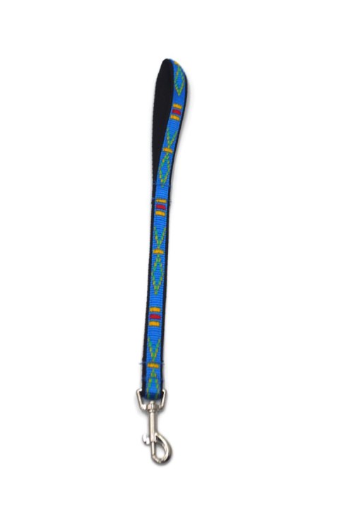 A-487 Pejcz dla psa, taśma podwójna Indi 20mm/50cm A-487 Pejcz dla psa, taśma podwójna Indi 20mm/50cm