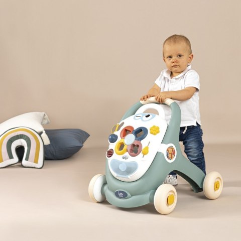 SMOBY Little Chodzik 3w1 Pchacz Interaktywny Wózek SMOBY Little Chodzik 3w1 Pchacz Interaktywny Wózek