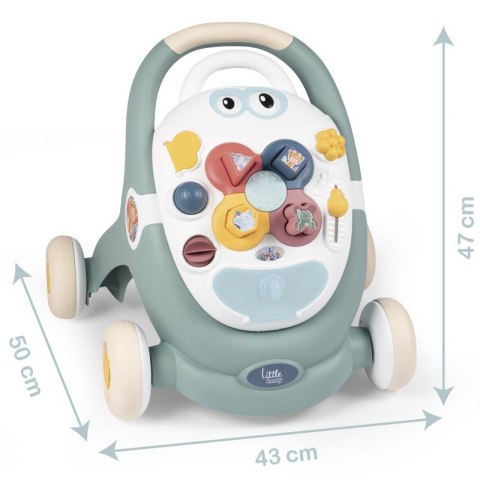 SMOBY Little Chodzik 3w1 Pchacz Interaktywny Wózek SMOBY Little Chodzik 3w1 Pchacz Interaktywny Wózek