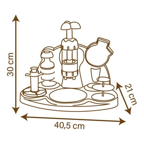 SMOBY Chef Fabryka Ciasteczek Zdrowych Ciastek SMOBY Chef Fabryka Ciasteczek Zdrowych Ciastek