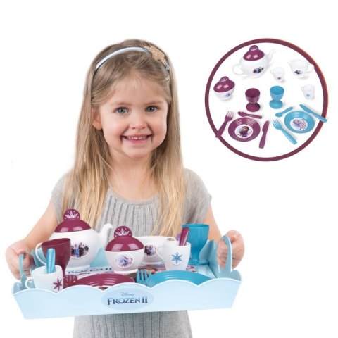 SMOBY Kraina Lodu II Taca z Zastawą XL Akcesoria SMOBY Kraina Lodu II Taca z Zastawą XL Akcesoria