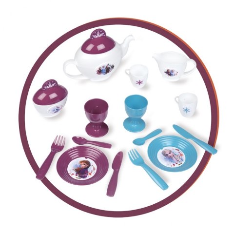 SMOBY Kraina Lodu II Taca z Zastawą XL Akcesoria SMOBY Kraina Lodu II Taca z Zastawą XL Akcesoria