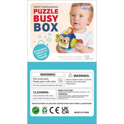 WOOPIE Pingwinek Montessori Piłka Sensoryczna 6w1 WOOPIE Pingwinek Montessori Piłka Sensoryczna 6w1