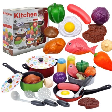 WOOPIE Zestaw XXL Kucharza Akcesoria Przybory Kuchenne 22 el. WOOPIE Zestaw XXL Kucharza Akcesoria Przybory Kuchenne 22 el.