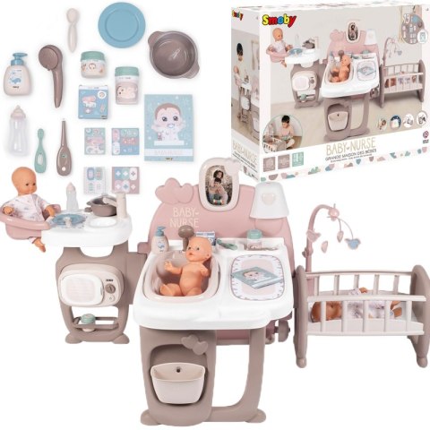 SMOBY Baby Nurse Duży Kącik Opiekunki dla Lalki SMOBY Baby Nurse Duży Kącik Opiekunki dla Lalki