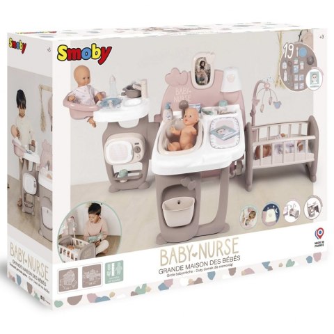 SMOBY Baby Nurse Duży Kącik Opiekunki dla Lalki SMOBY Baby Nurse Duży Kącik Opiekunki dla Lalki