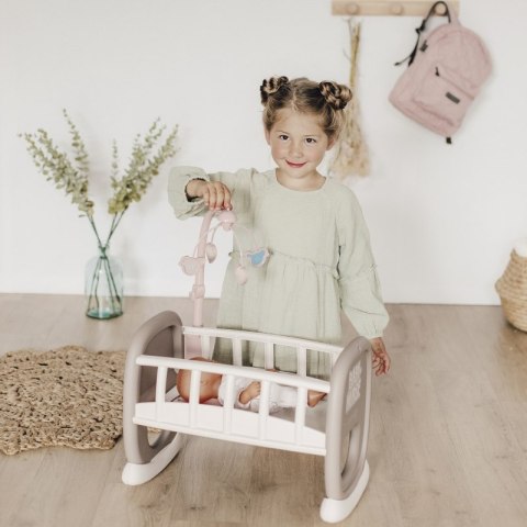 SMOBY Baby Nurse Kołyska z Karuzelką dla Lalki SMOBY Baby Nurse Kołyska z Karuzelką dla Lalki