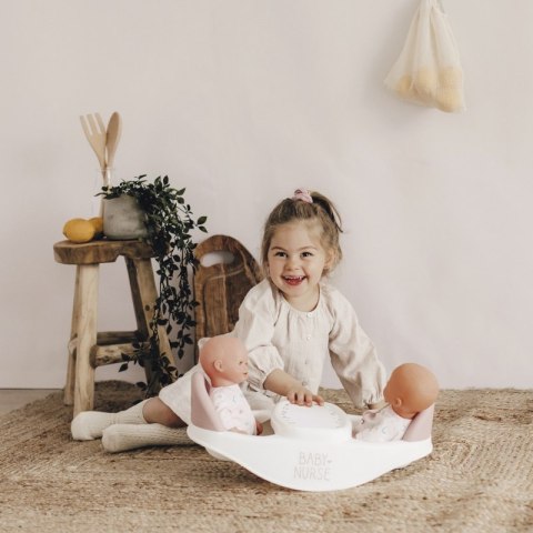 SMOBY Baby Nurse Krzesełko do Karmienia dla Bliźniąt Lalek SMOBY Baby Nurse Krzesełko do Karmienia dla Bliźniąt Lalek