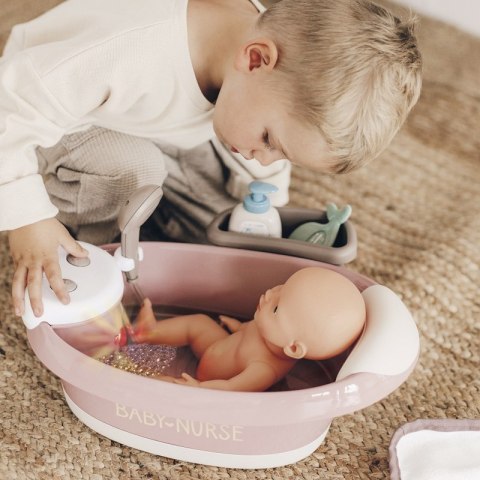 SMOBY Baby Nurse Wanienka z hydromasażem, prysznicem i światłem SMOBY Baby Nurse Wanienka z hydromasażem, prysznicem i światłem
