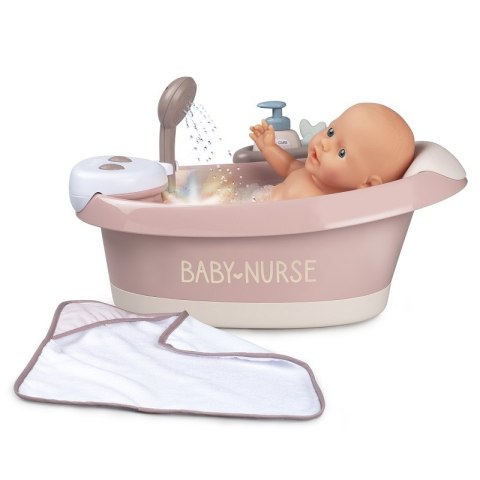 SMOBY Baby Nurse Wanienka z hydromasażem, prysznicem i światłem SMOBY Baby Nurse Wanienka z hydromasażem, prysznicem i światłem