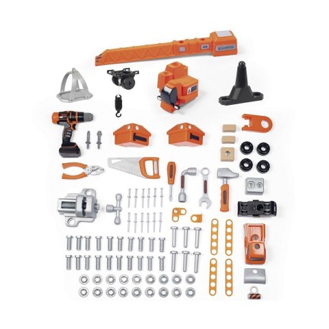 SMOBY Black&Decker Warsztat z dźwigiem + 94 Akcesoria SMOBY Black&Decker Warsztat z dźwigiem + 94 Akcesoria
