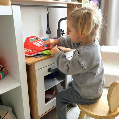 WOOPIE Kasa Sklepowa z Kalkulatorem i Akcesoriami WOOPIE Kasa Sklepowa z Kalkulatorem i Akcesoriami