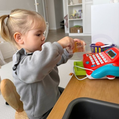 WOOPIE Kasa Sklepowa z Kalkulatorem i Akcesoriami WOOPIE Kasa Sklepowa z Kalkulatorem i Akcesoriami