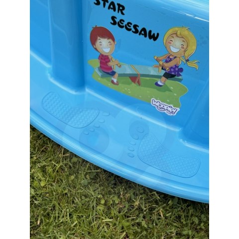 WOOPIE Bujak Wieloosobowy STAR Huśtawka Równoważna Niebieska WOOPIE Bujak Wieloosobowy STAR Huśtawka Równoważna Niebieska