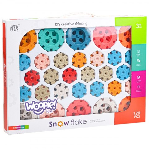 WOOPIE Klocki Konstrukcyjne Wafle Jeżyki 120 el. WOOPIE Klocki Konstrukcyjne Wafle Jeżyki 120 el.